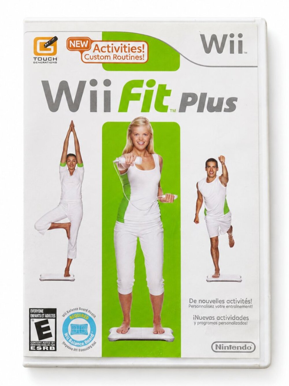 Nintendo Wii Fit Plus Complete Game Case & Disc
